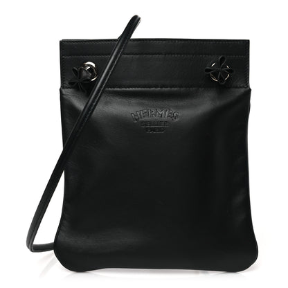 Hermes Milo Lambskin Swift Mini Aline Black 1 of 9