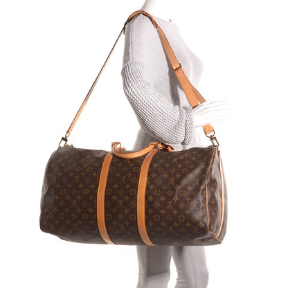 Louis Vuitton Monogram Keepall Bandouliere 55 2 of 7