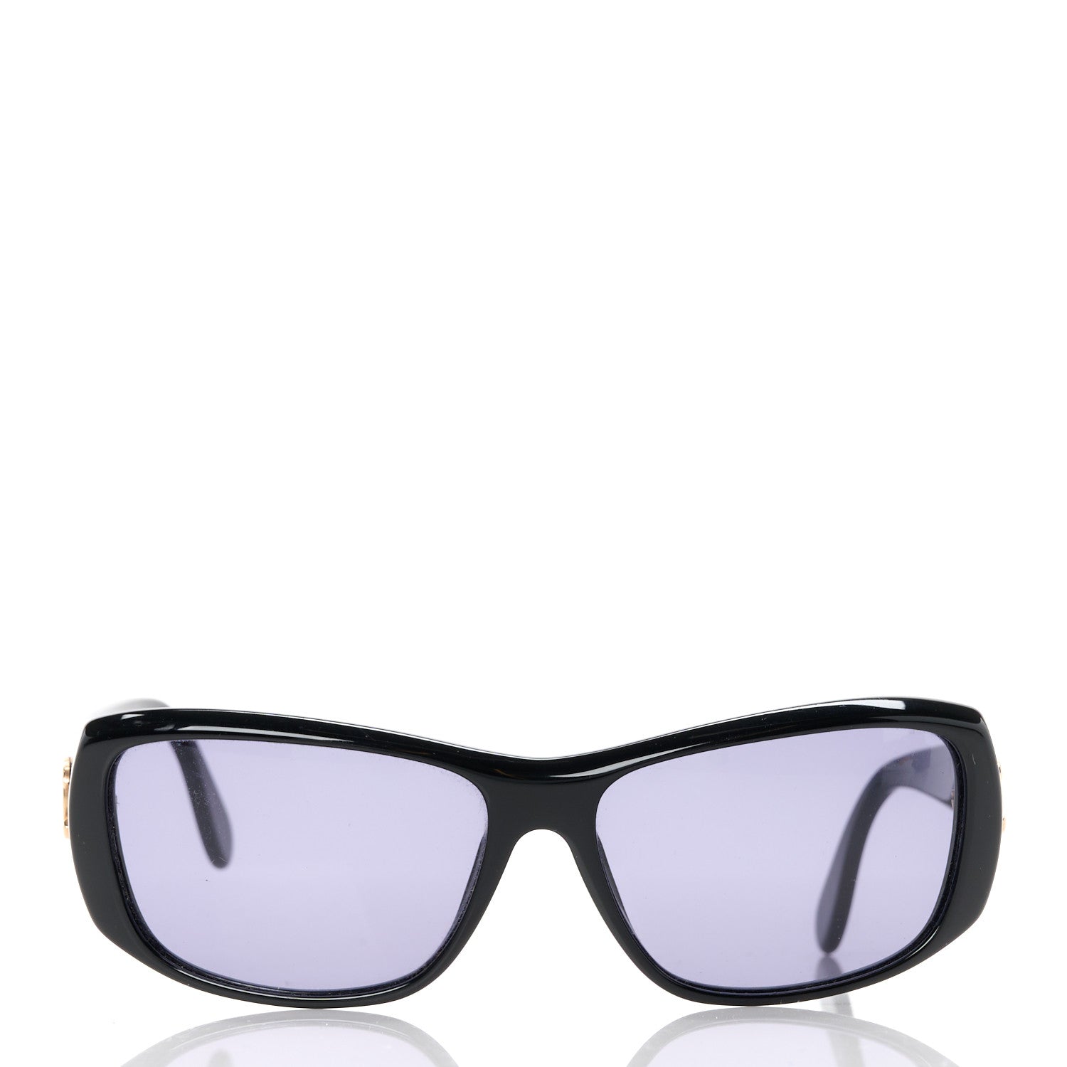 Chanel Acetate CC Sunglasses 0021 Black 2 of 7
