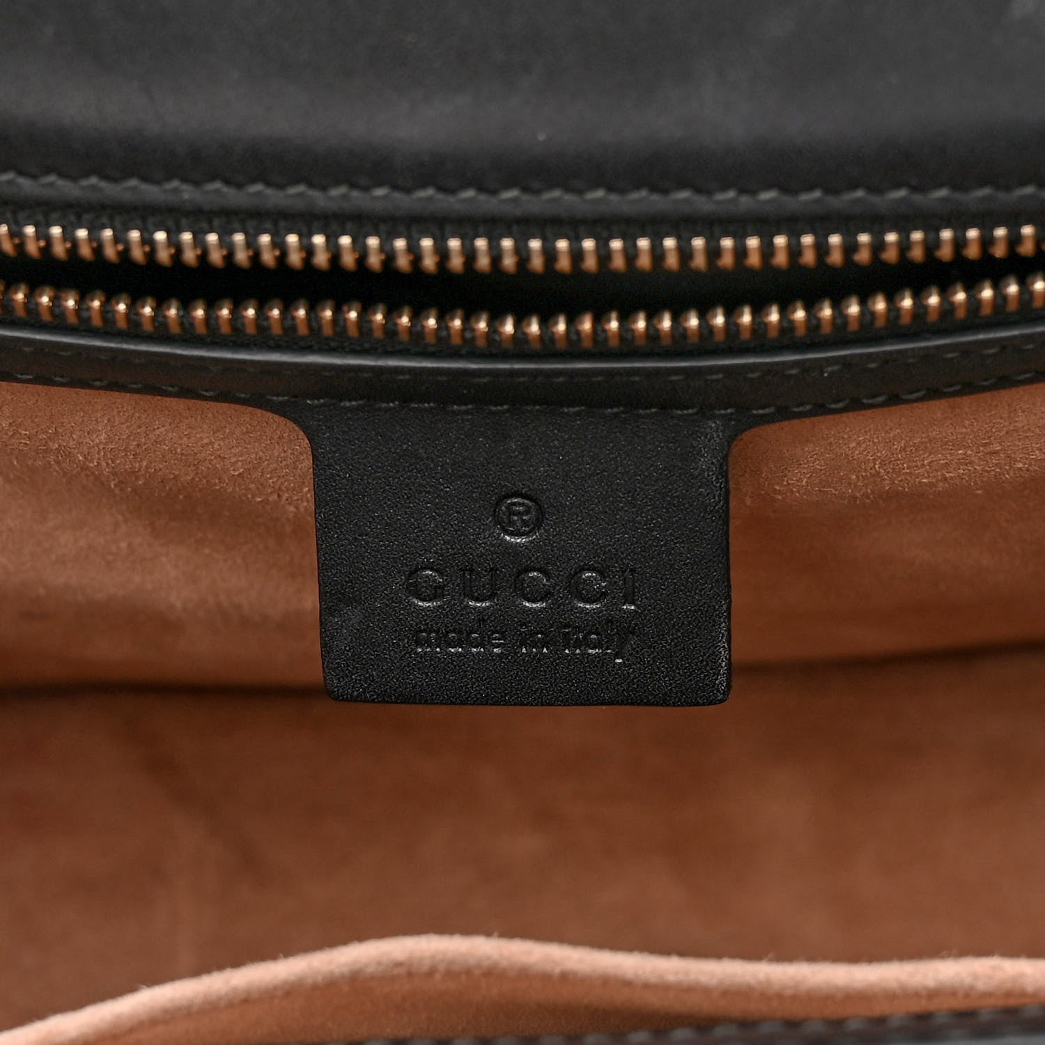 Gucci Calfskin Small Sylvie Shoulder Bag Black 6 of 14