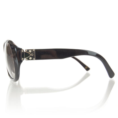Louis Vuitton Oversized Soupcon Sunglasses Black Glitter 3 of 6