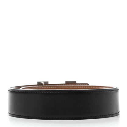 Hermes Swift Togo 32mm H Belt 90 Black Gold 2 of 6