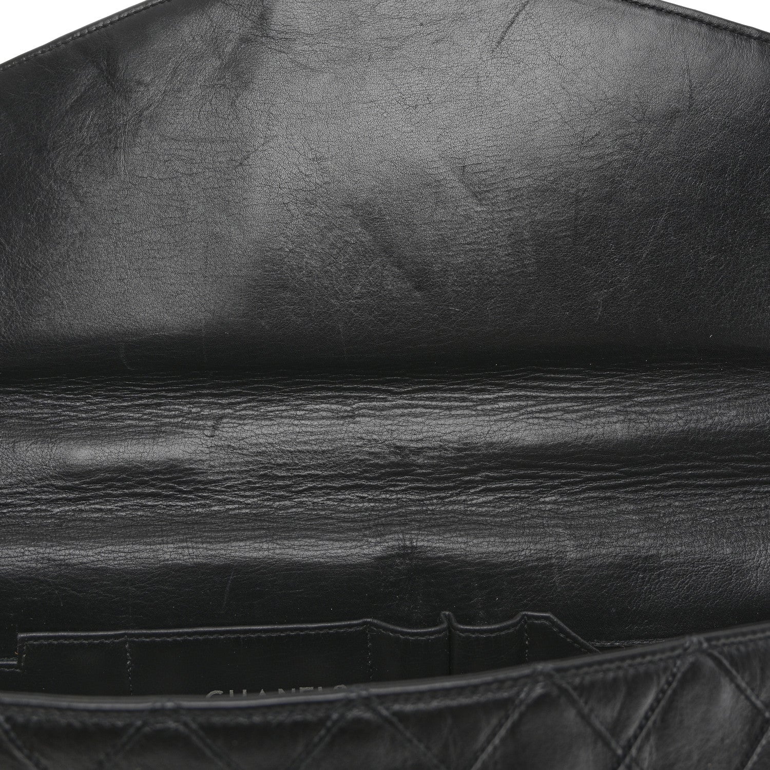 Chanel Lambskin Stitched Briefcase Bag Black 14 of 18