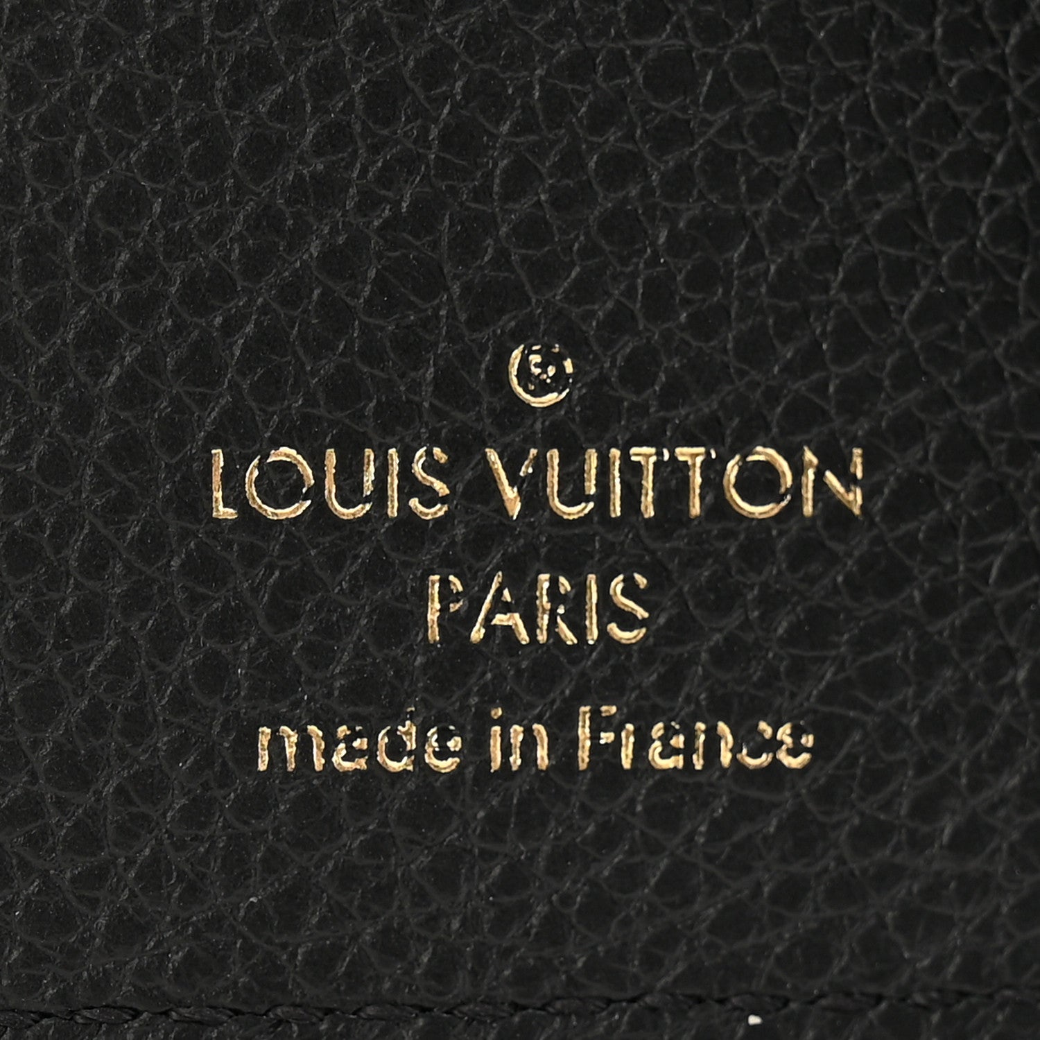 Louis Vuitton Empreinte Monogram Giant Victorine Wallet Black Beige 6 of 7
