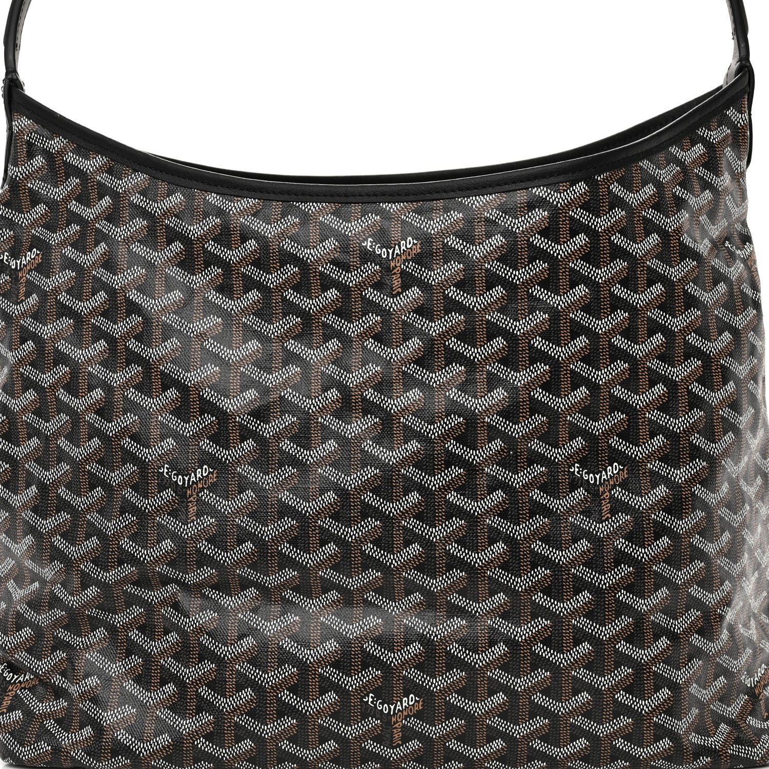 Goyard Goyardine Boheme Hobo Black 9 of 11
