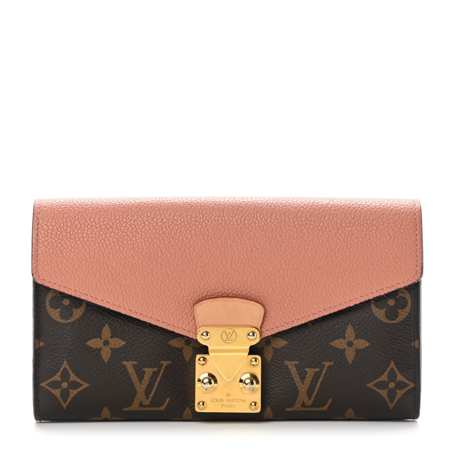 Monogram Pallas Wallet Peach