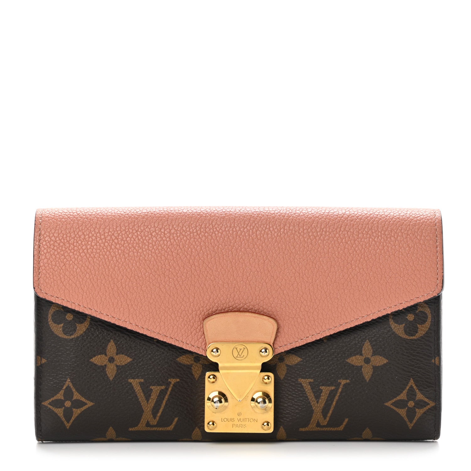 Louis Vuitton Monogram Pallas Wallet Peach 1 of 10