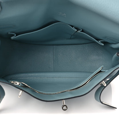 Hermes Taurillon Clemence Jypsiere 34 Ciel 5 of 8