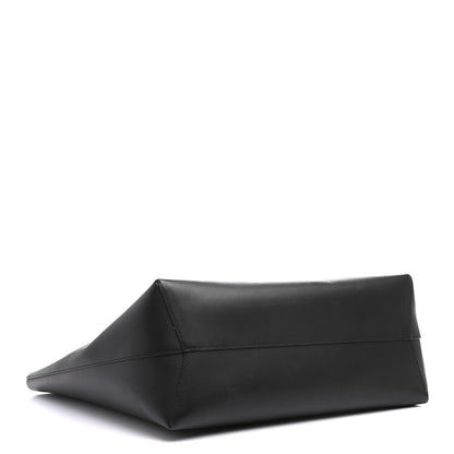 Mansur Gavriel Calfskin Small Shopping Tote Black Flamma 4 of 8