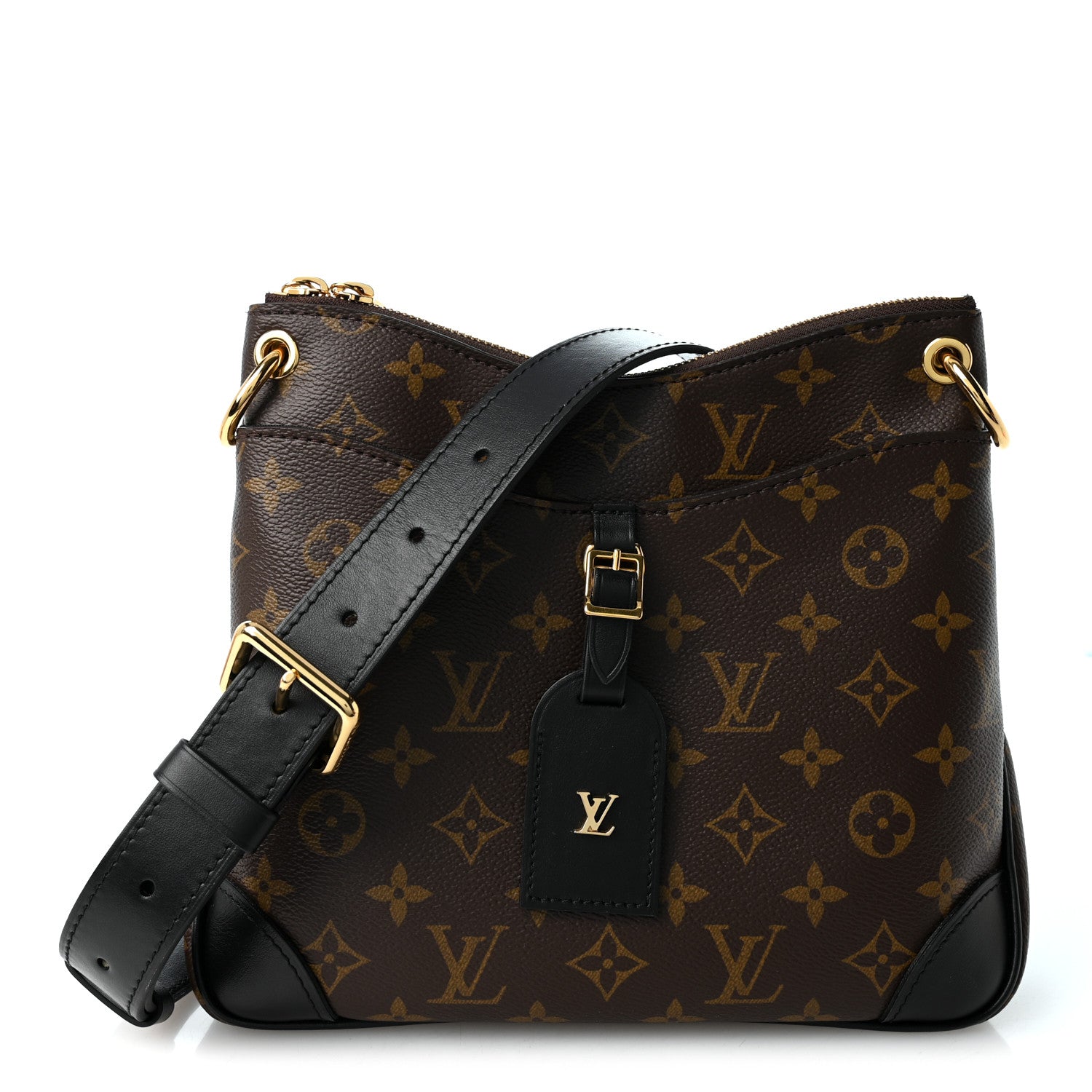 Louis Vuitton Monogram Odeon PM Black 1 of 11
