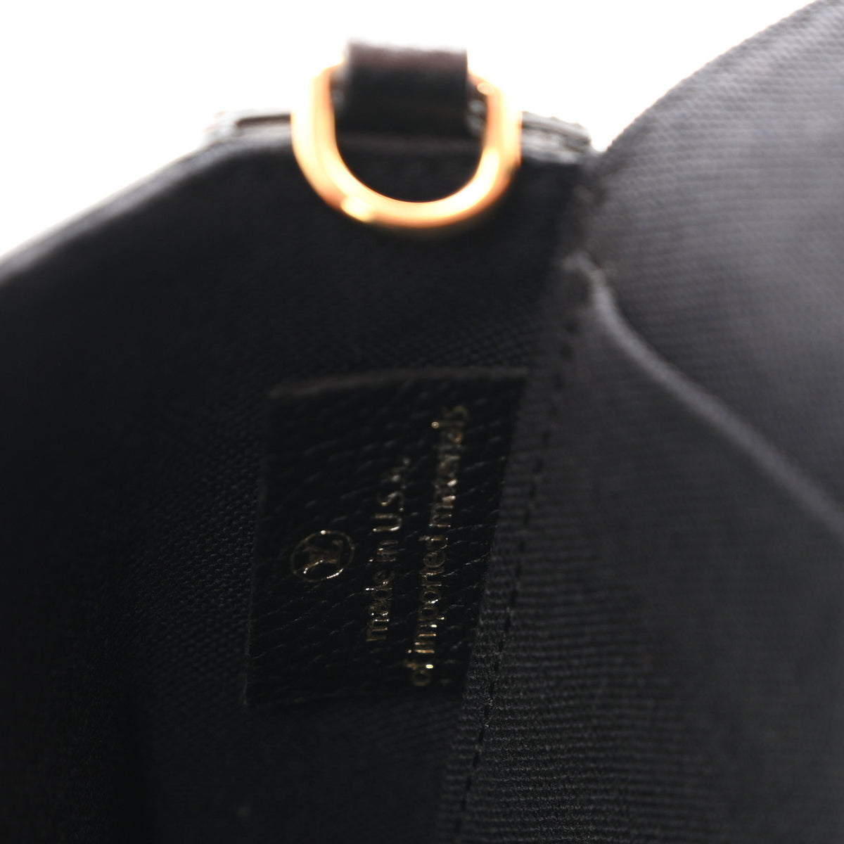 Louis Vuitton Empreinte Pochette Felicie Chain Wallet Black 8 of 12