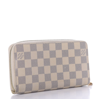 Louis Vuitton Damier Azur Zippy Wallet 3 of 11