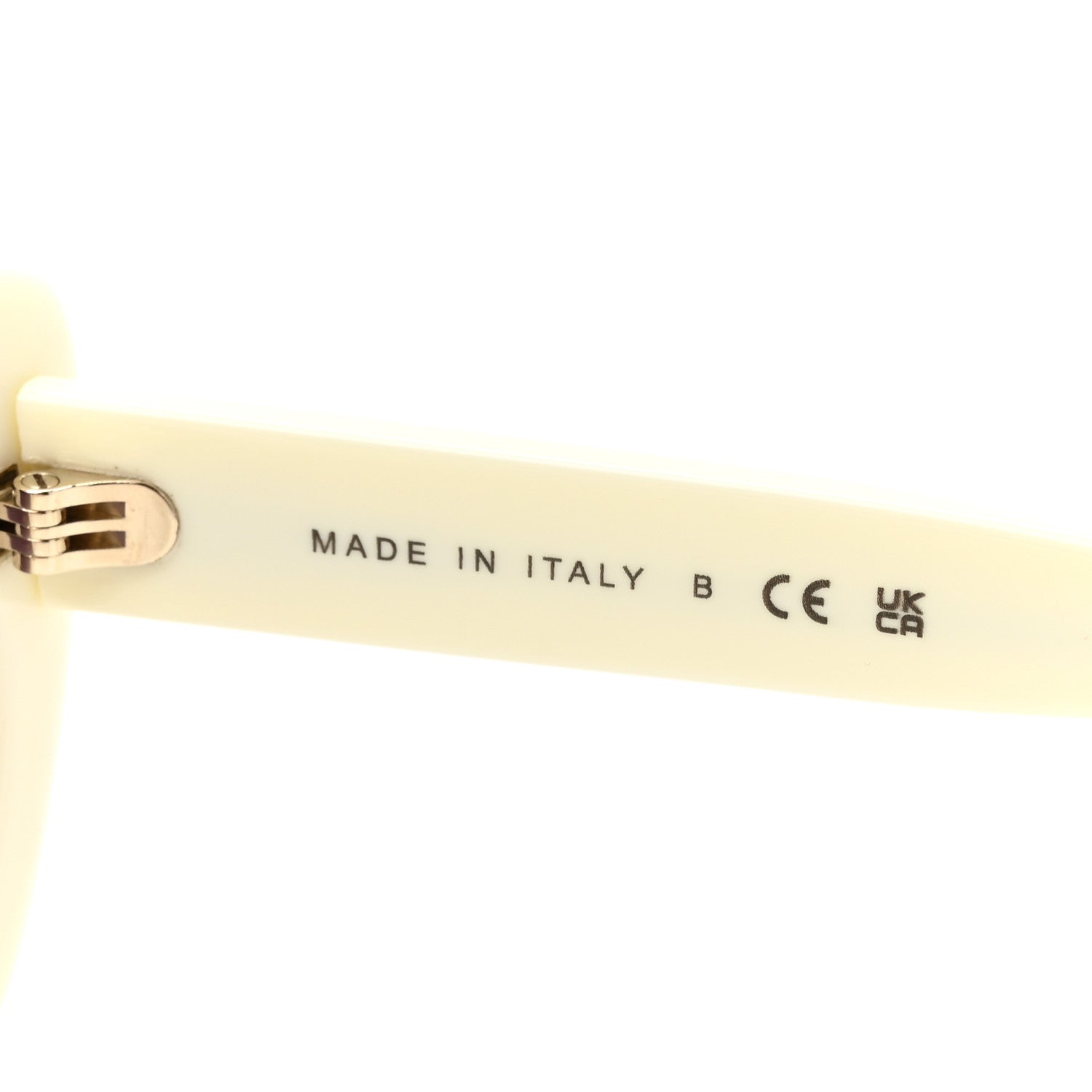Chanel Acetate Pearl Cat Eye CC Sunglasses 5481-H White 6 of 7