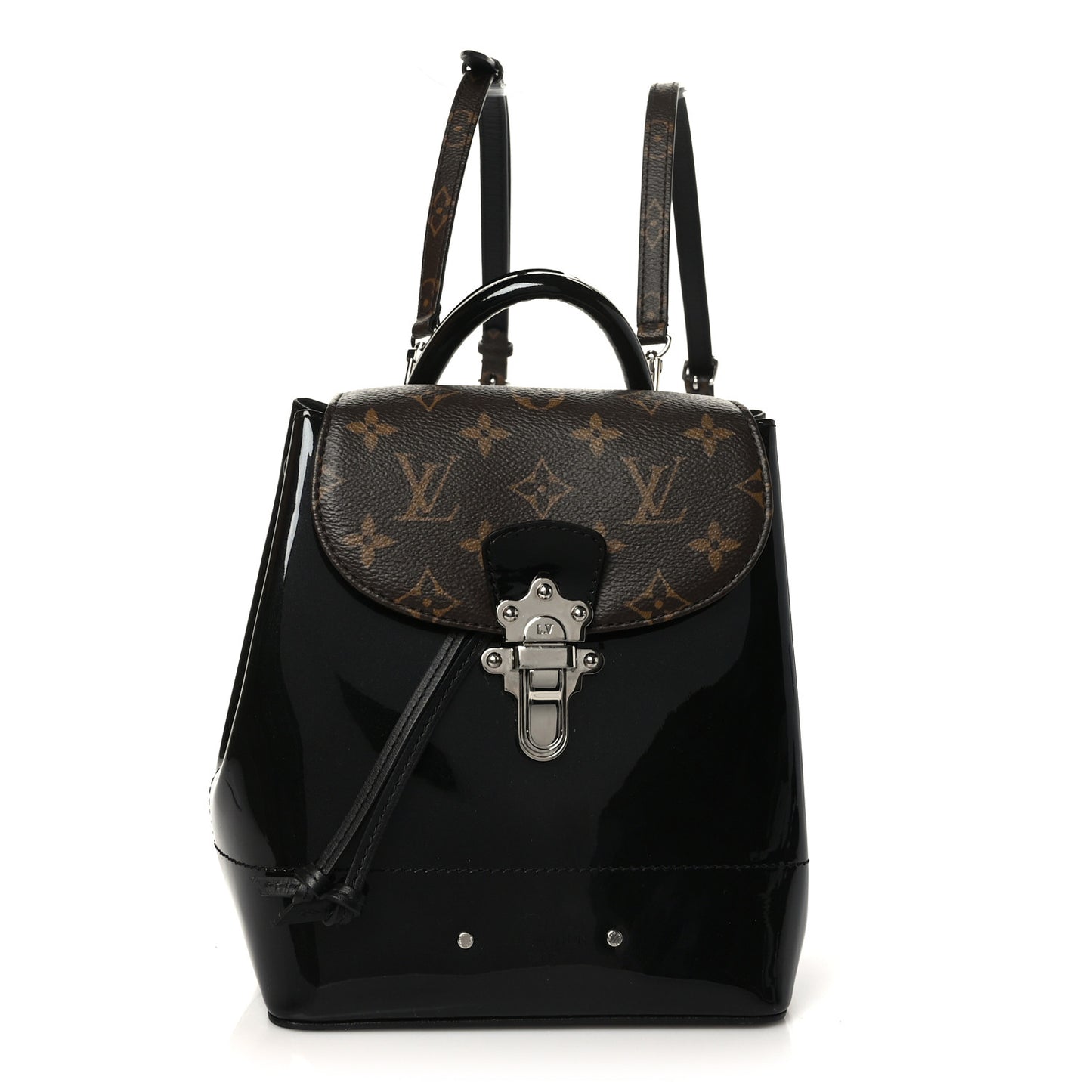 Patent Monogram Hot Springs Backpack Black