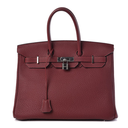 Hermes Fjord Birkin 35 Rouge H 1 of 11