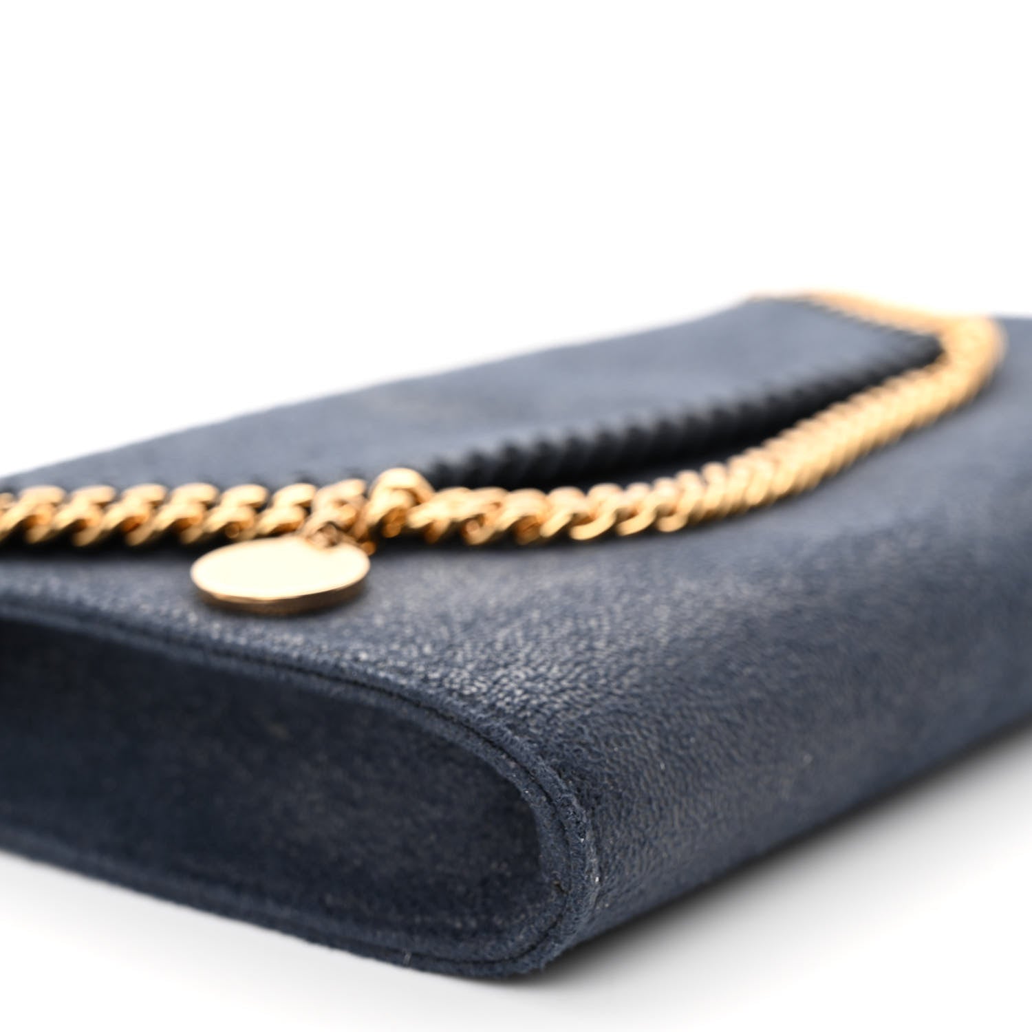 Stella McCartney Shaggy Deer Falabella Mini Crossbody Bag Navy 8 of 9