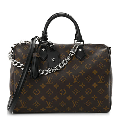 Louis Vuitton Monogram Speedy Soft 30 Dark 1 of 10