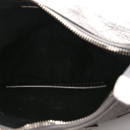 Balenciaga Metallic Agneau Arena Le Cagole Shoulder Bag XS Silver 6 of 11