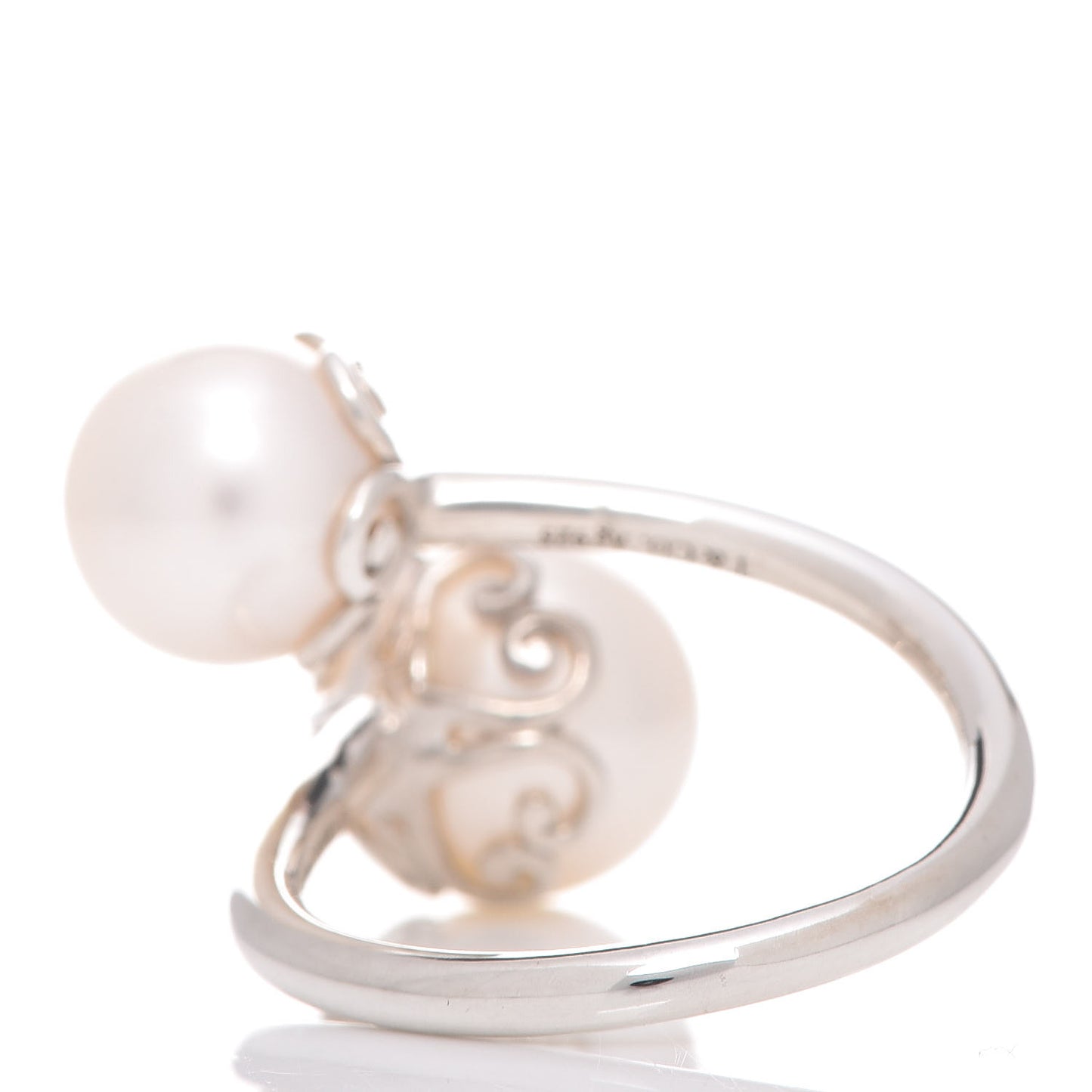 Sterling Silver Freshwater Pearl Paloma Picasso Goldoni Heart Ring 49 5