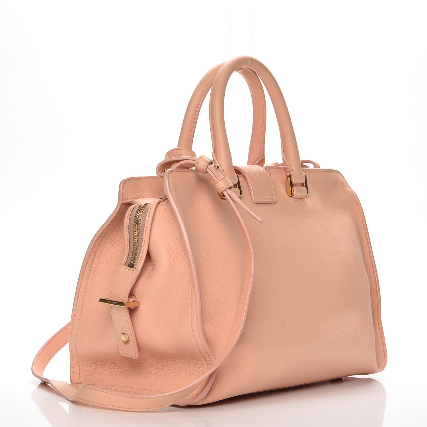 Saint Laurent Calfskin Small Classic Y Cabas Blush 4 of 9