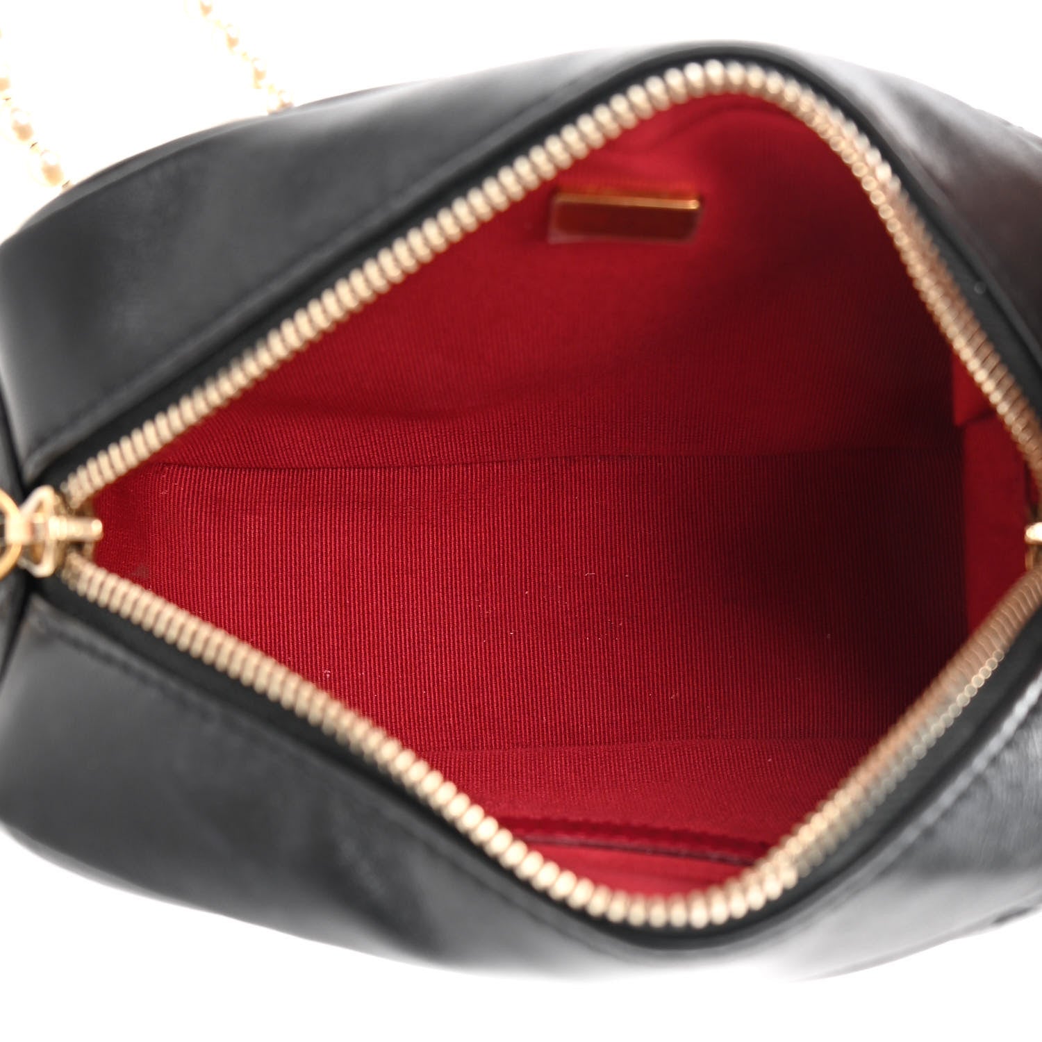 Chanel Lambskin Quilted Mini My Perfect Camera Case Black 5 of 14