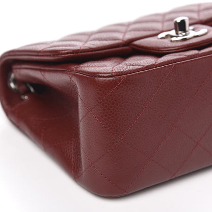 Chanel Caviar Quilted Mini Square Flap Red 8 of 12