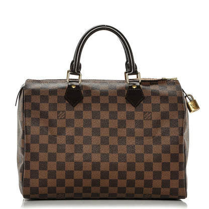 Louis Vuitton Damier Ebene Speedy 30 1 of 6