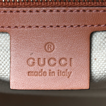 Gucci Monogram Vintage Web Medium Boston Pink 6 of 20
