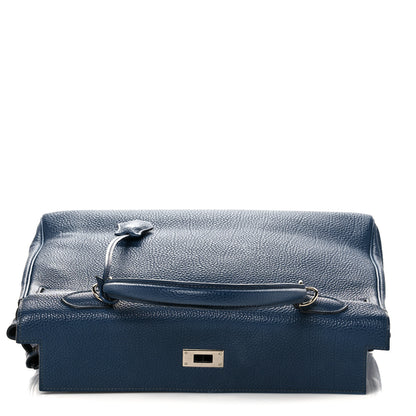 Hermes Togo Kelly Retourne 35 Bleu de Galice 17 of 37