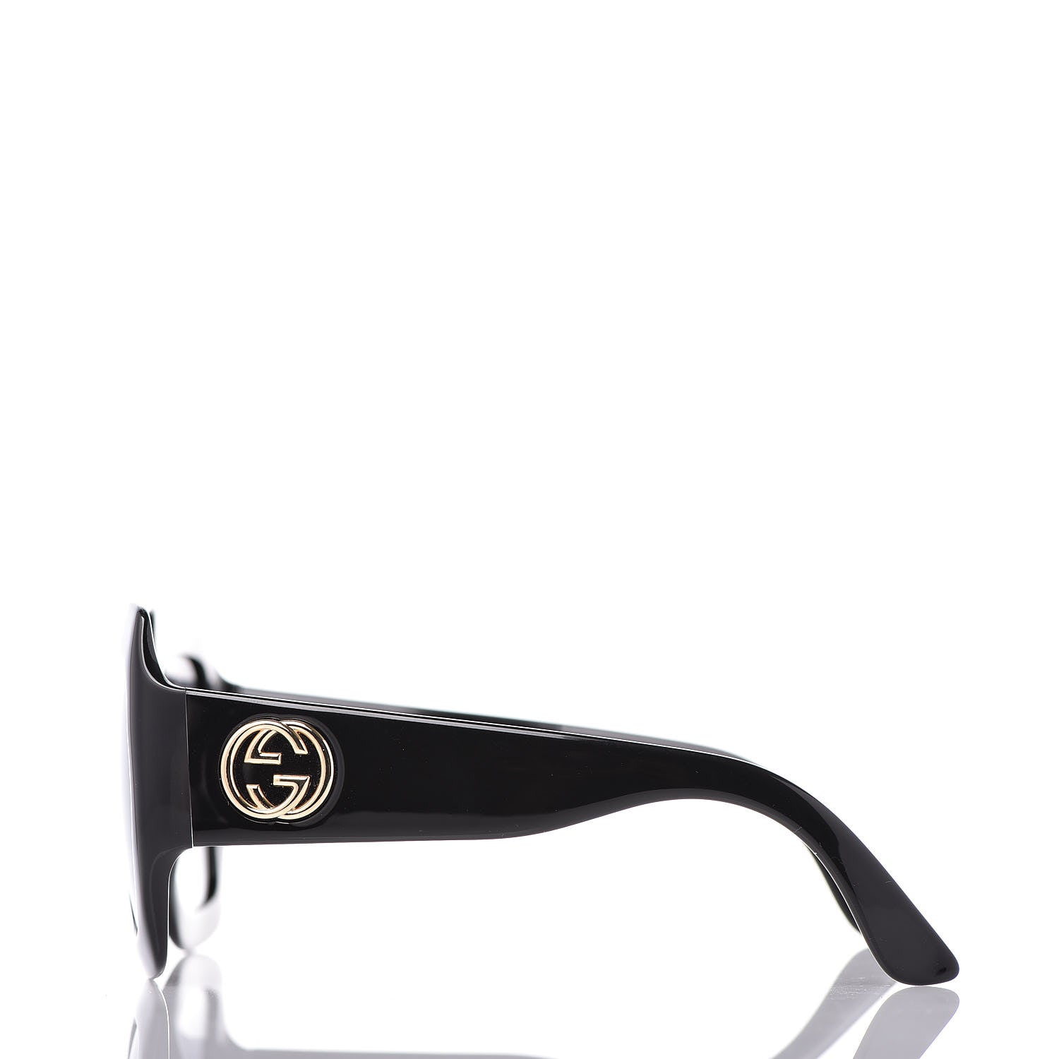 Gucci Acetate Square Frame Sunglasses GG0053S Black 3 of 7