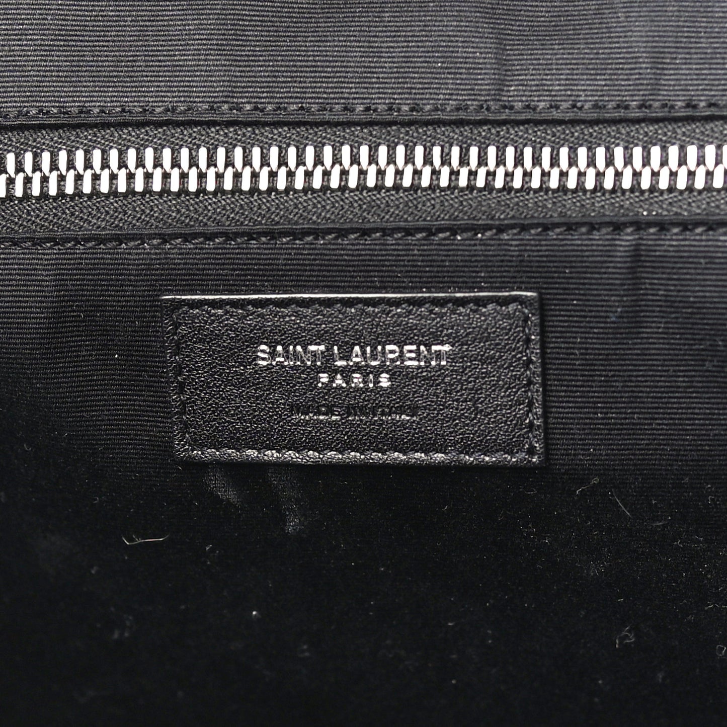 Raffia Linen Calfskin Rive Gauche Tote Black