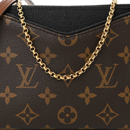 Louis Vuitton Monogram Pallas Clutch Black 9 of 11