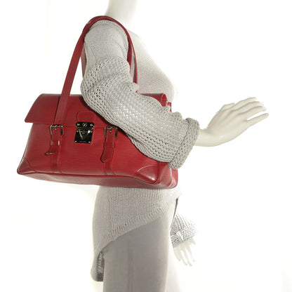 Louis Vuitton Epi Segur MM Rouge 2 of 10
