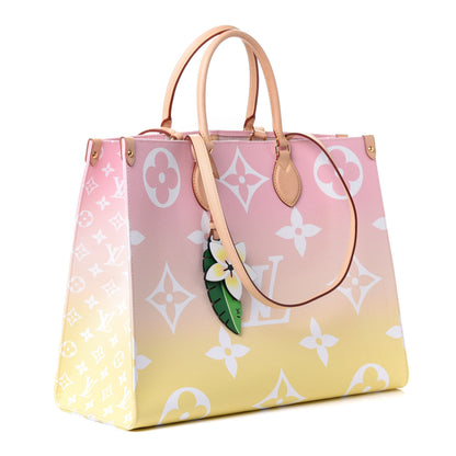Louis Vuitton Monogram Giant By The Pool Onthego GM Light Pink 2 of 4
