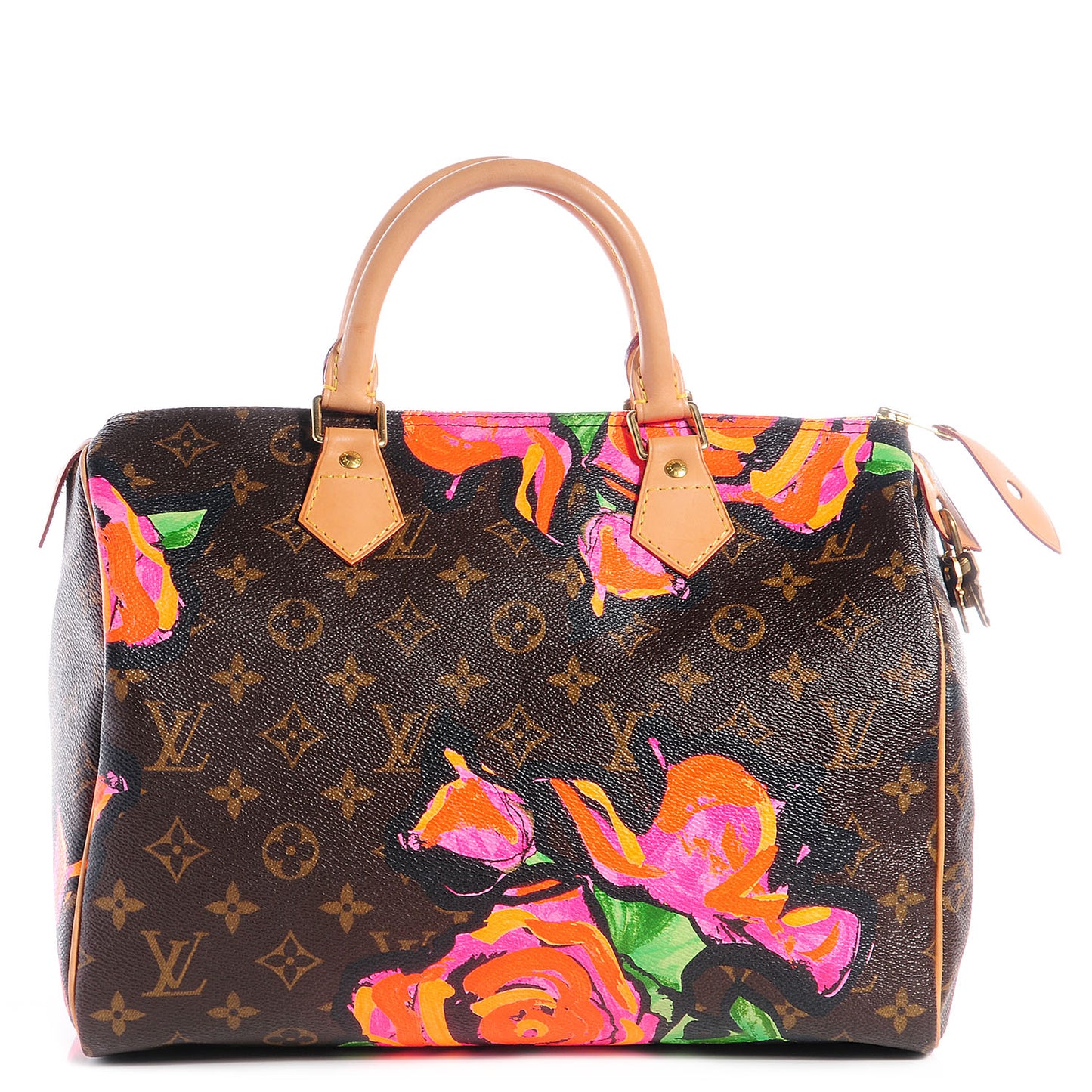 Monogram Roses Speedy 30