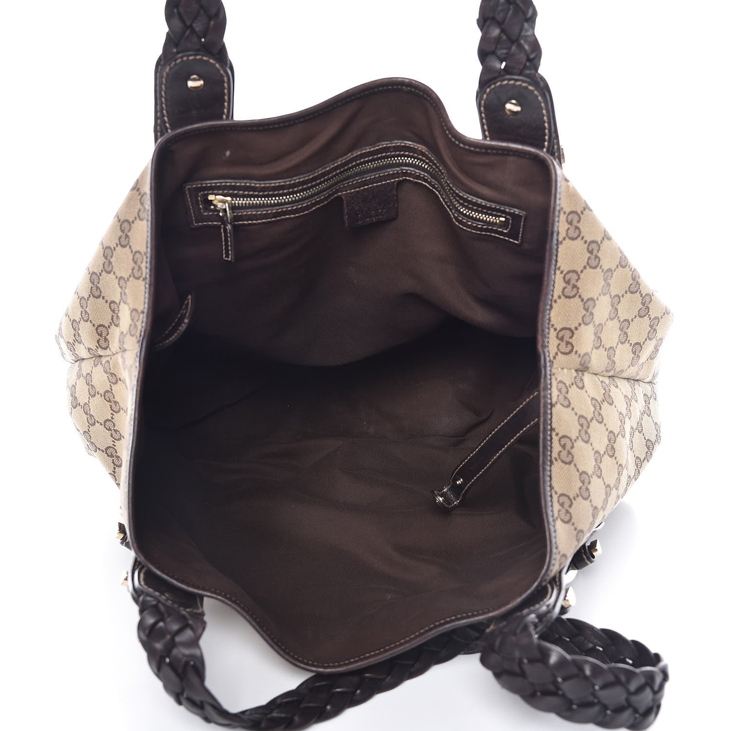 Gucci Monogram Medium Pelham Shoulder Bag Dark Brown 5 of 18