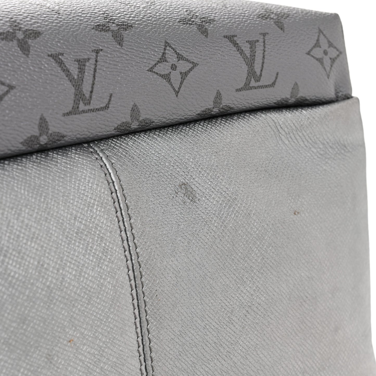 Monogram Taiga Discovery Backpack PM Silver
