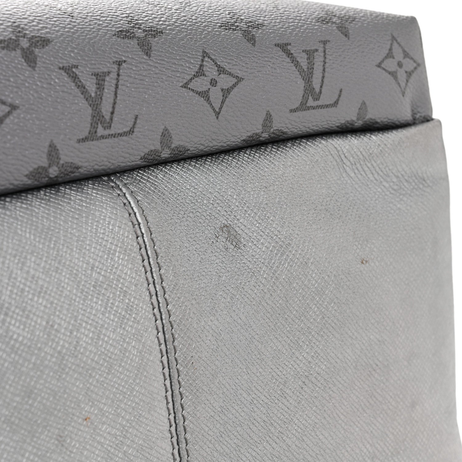 Louis Vuitton Monogram Taiga Discovery Backpack PM Silver 12 of 14