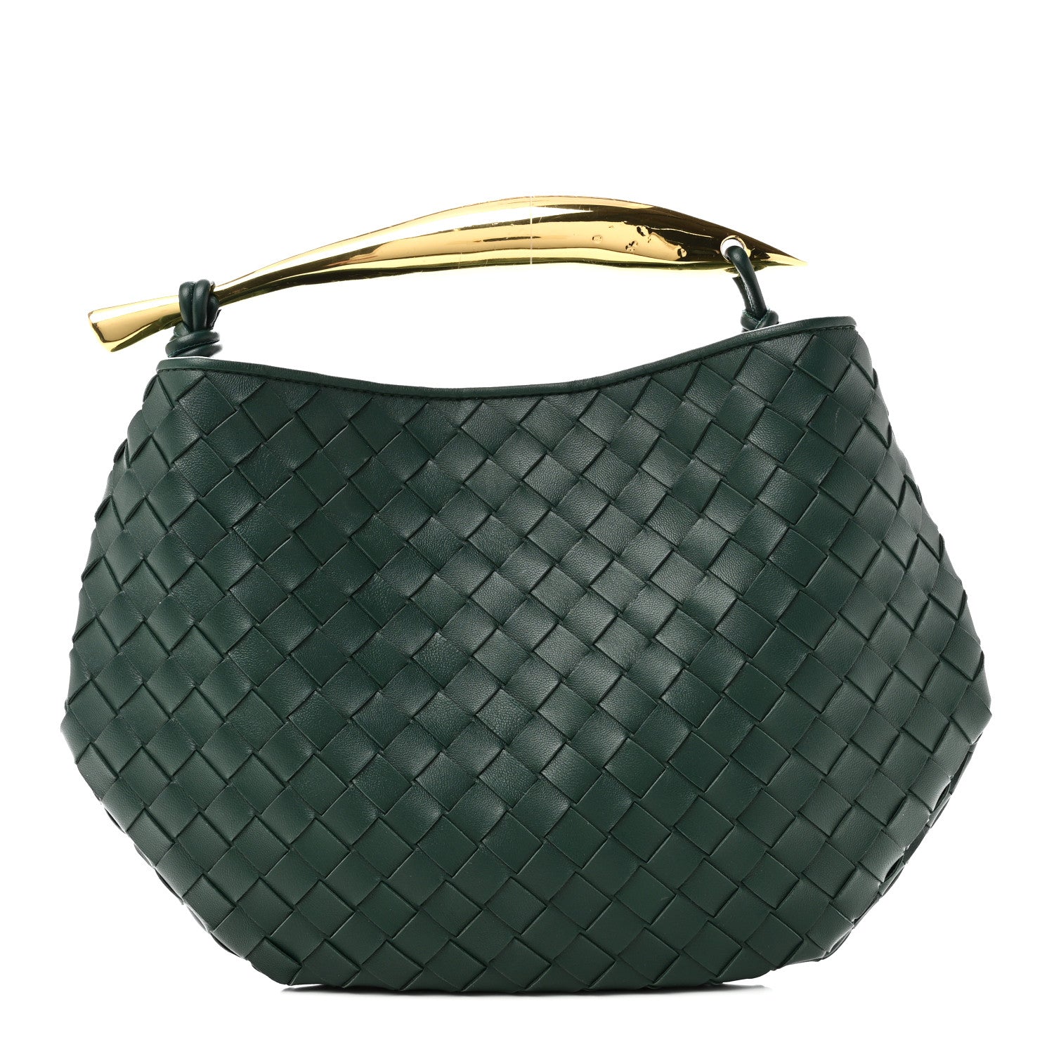 Bottega Veneta Nappa Intrecciato Sardine Bag Emerald Green 1 of 10