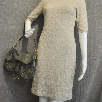 Christian Dior Pixelated Calfskin Camouflage Saddle Bag 2 of 9