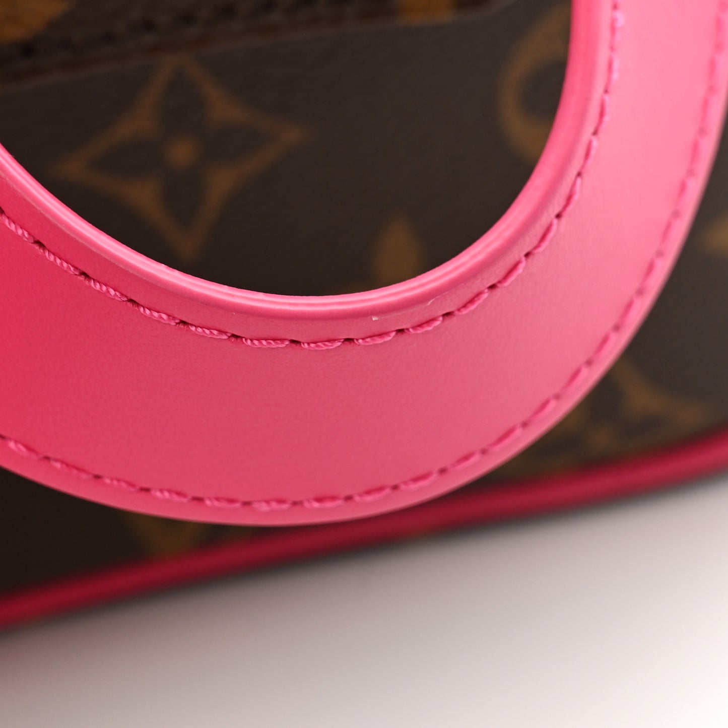 Monogram Macassar Dopp Kit Toilet Pouch Pondichery Pink