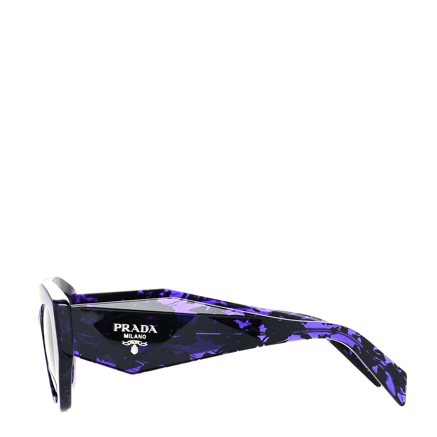 Prada Acetate Symbole Sunglasses SPR 07Y Purple 3 of 7