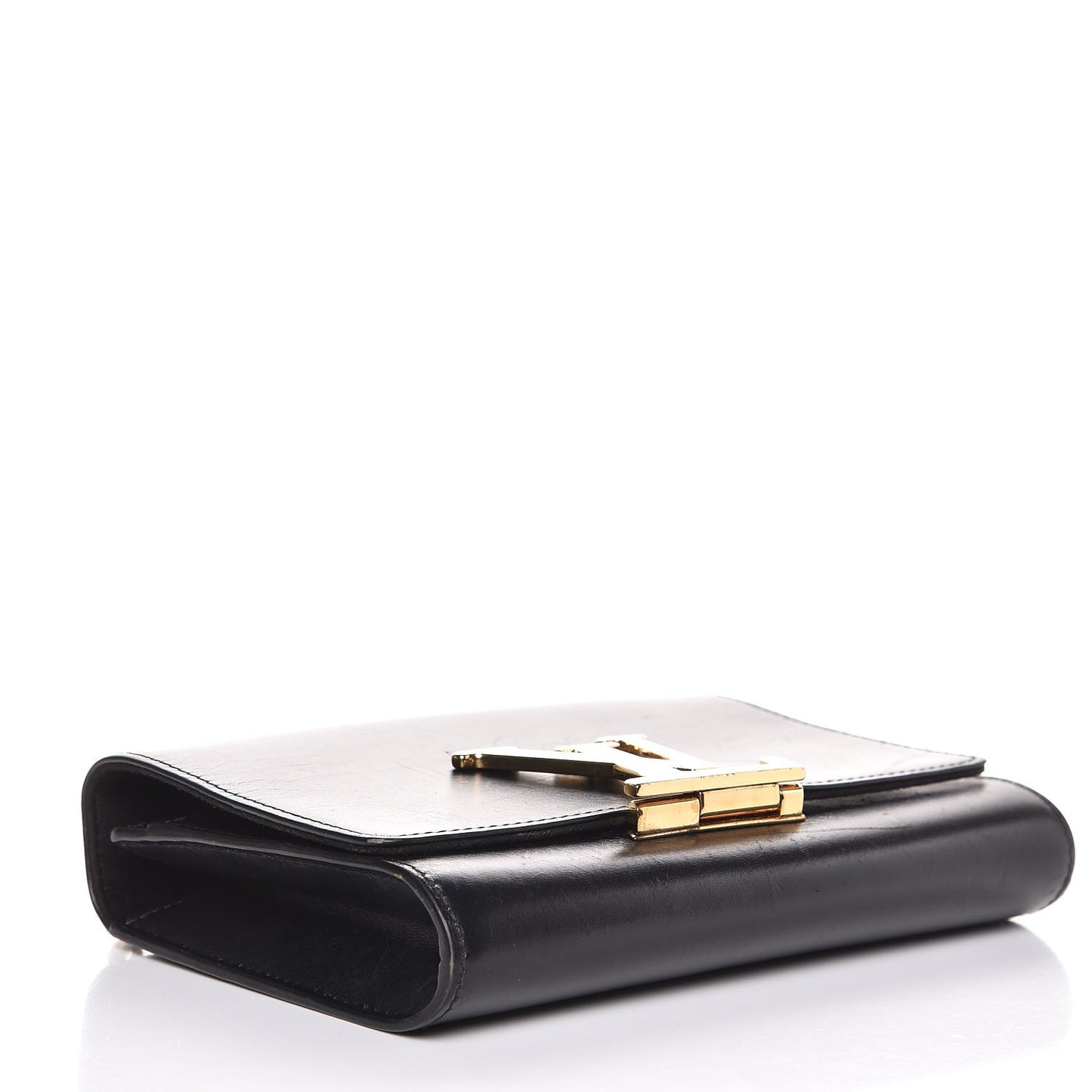 Calfskin Chain Louise MM Black