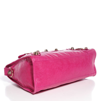 Balenciaga Agneau Giant 21 Rose Gold Hardware City Cyclamen Fucsia 4 of 17