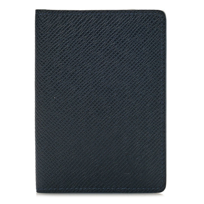 Louis Vuitton Taiga Pocket Organizer NM Bleu Marine 1 of 7