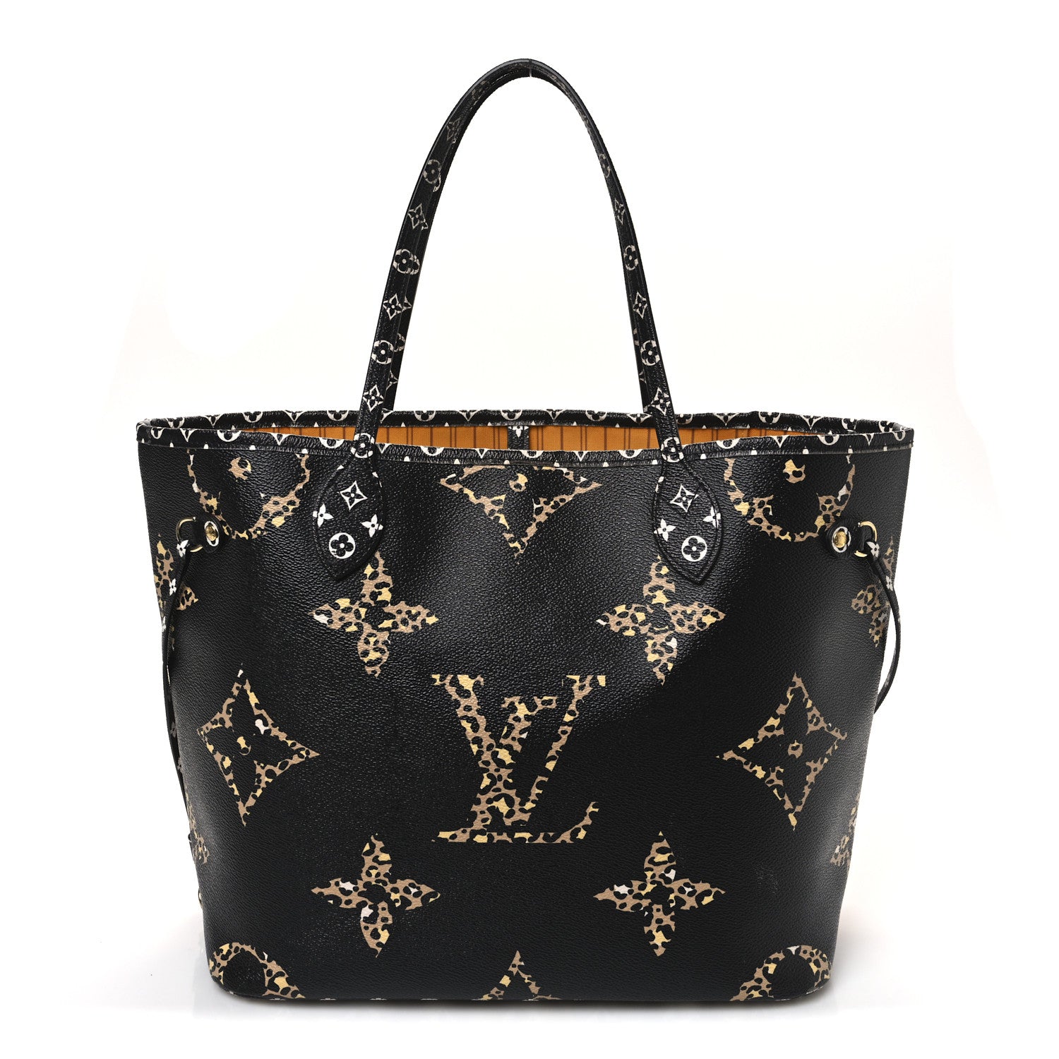 Louis Vuitton Monogram Giant Jungle Neverfull MM Black 1 of 12