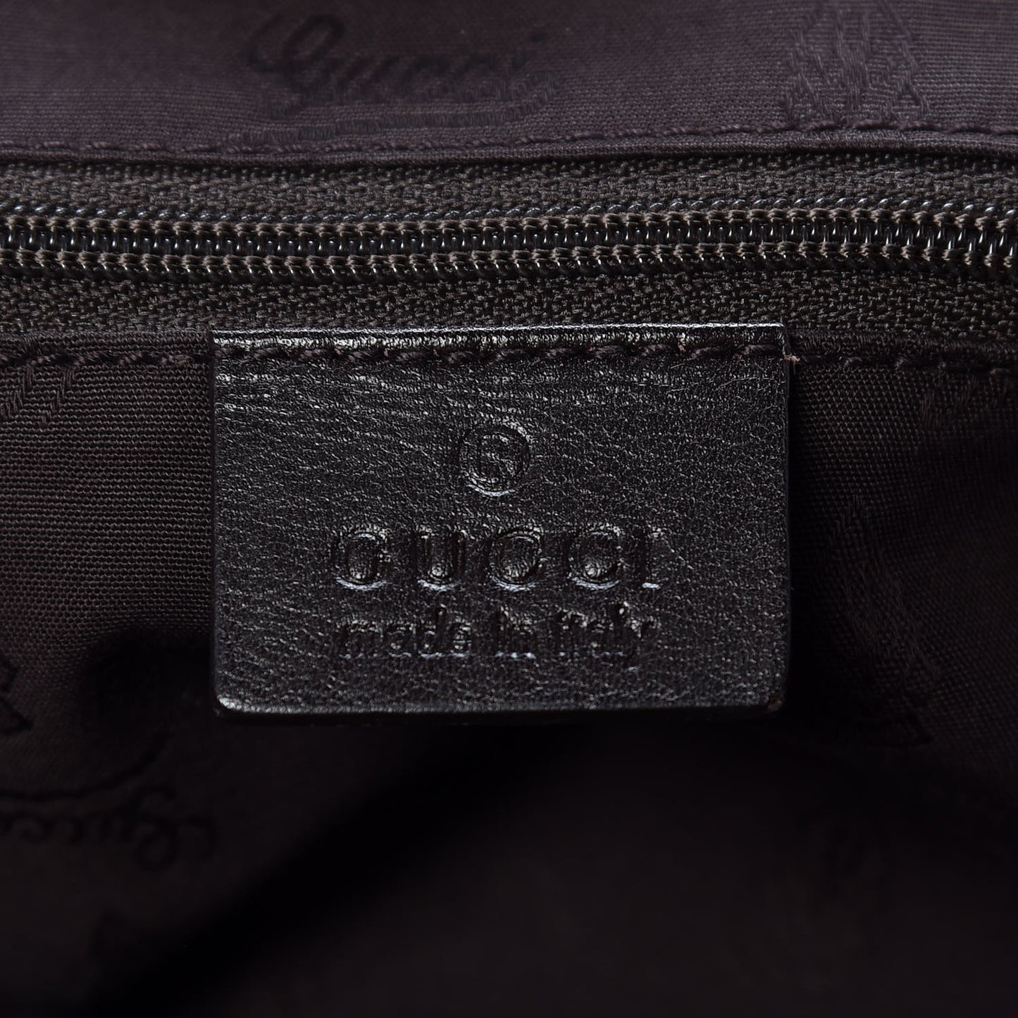 Guccissima Medium Sukey Tote Chocolate