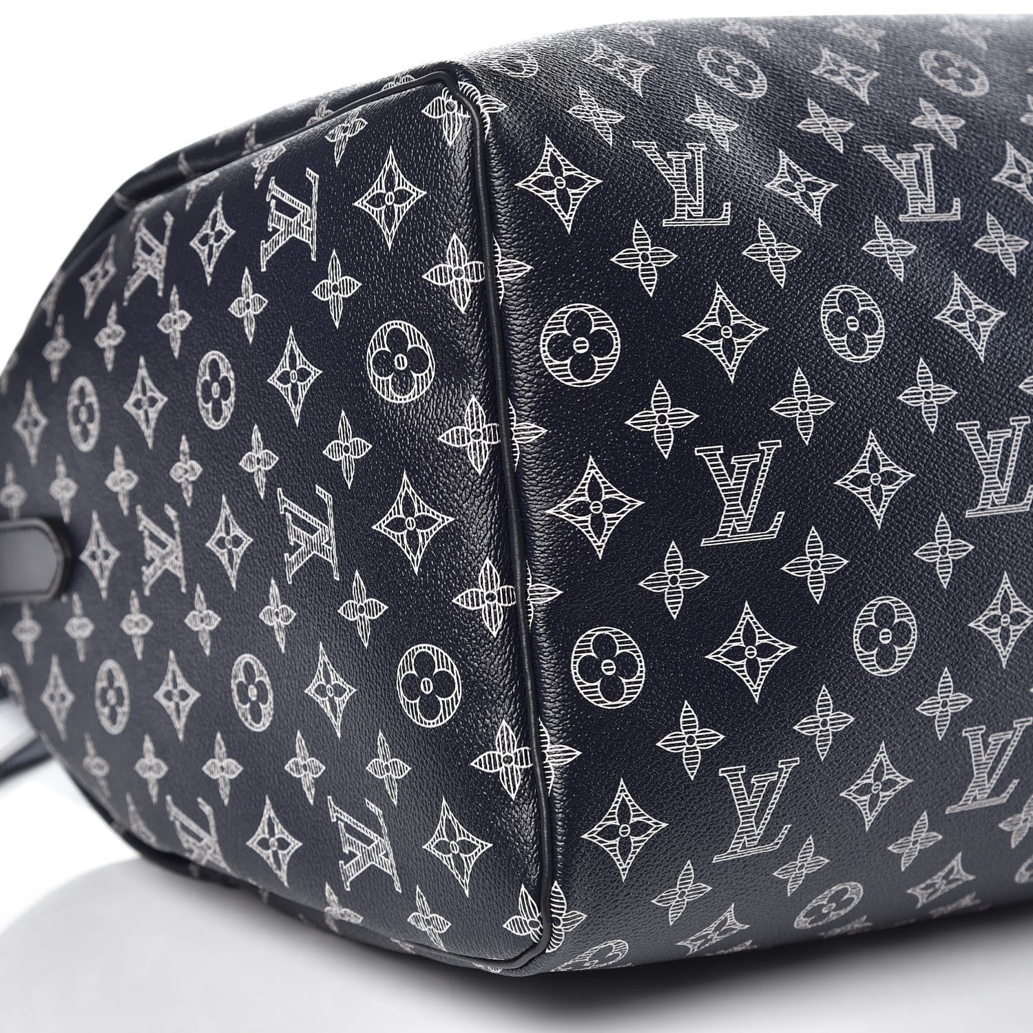 Louis Vuitton Monogram Upside Down Keepall Bandouliere 50 Ink 8 of 12