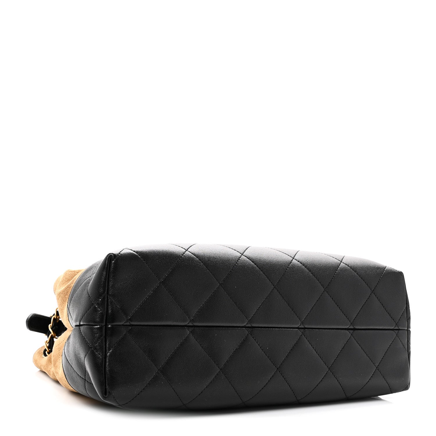 Chanel Suede Calfskin Shiny Lambskin Quilted Small Coco Base