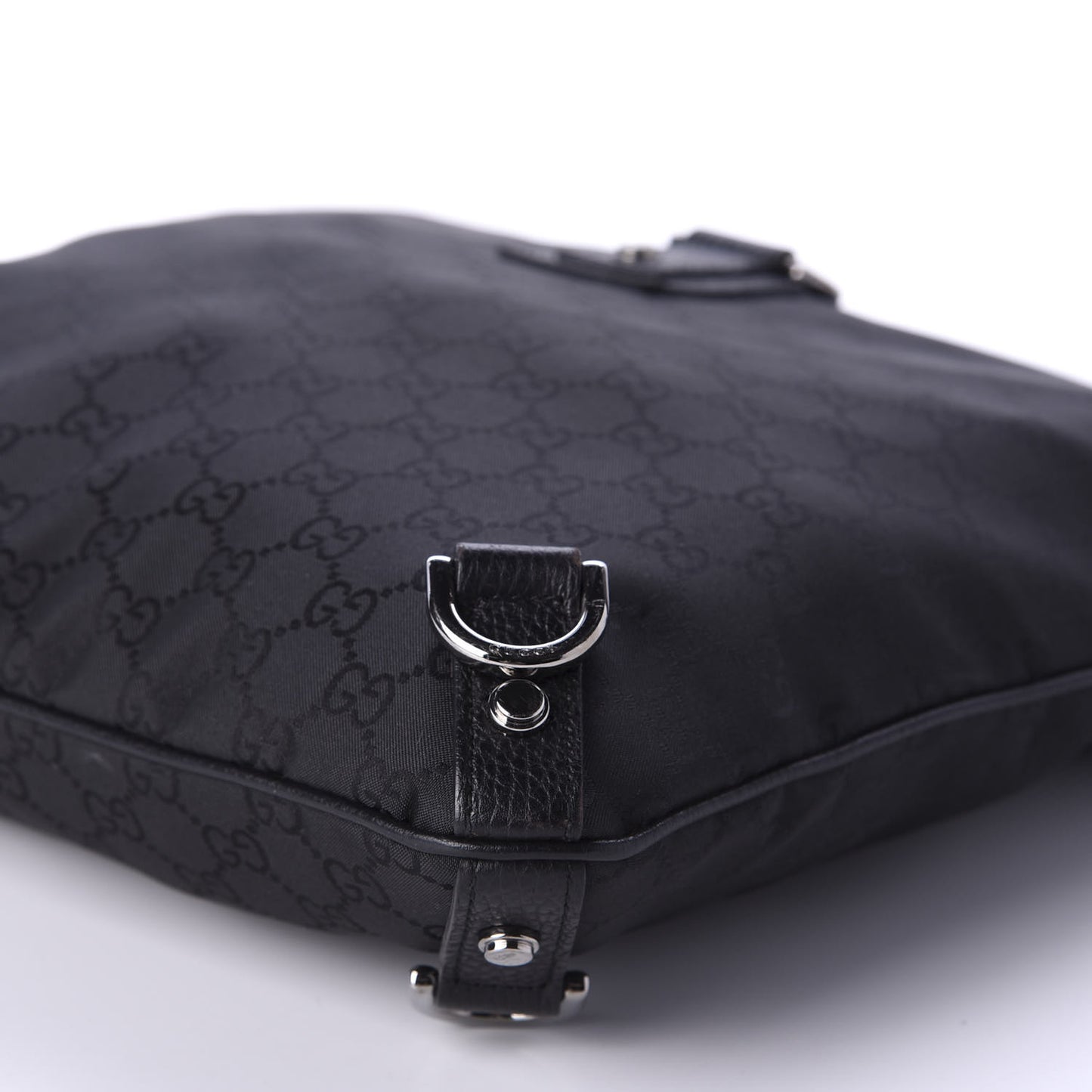 Monogram Abbey Messenger Bag Black